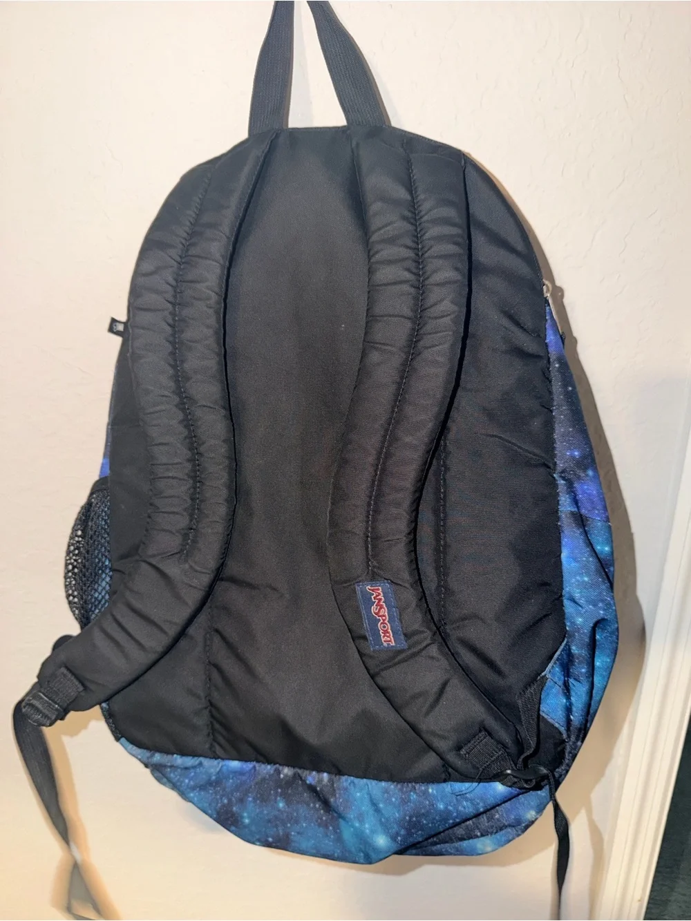 JanSport Galaxy Print Backpack Blue Space School Laptop Travel Book Bag